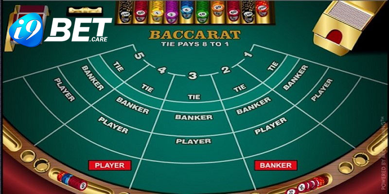 Baccarat là một trò chơi bài bắt nguồn từ châu Âu